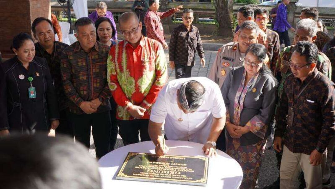 Gedung KPU Jembrana Diresmikan