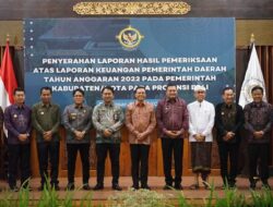 Jembrana Kembali Raih Opini WTP Dari BPK RI