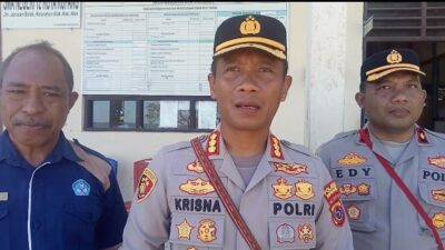 Simak Berikut Pesan Kapolresta Kupang Kota, Saat Kukuhkan Anggota PKS di SMAN 12