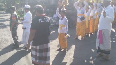 Wujud Nyata Kemanunggalan TNI Dengan Rakyat, Tergambar Babinsa Selalu Hadir Dalam Setiap Kegiatan Yang Ada Di Wilayah Binaan