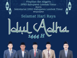 DPRD Kabupaten Lombok Timur Mengucapkan Selamat Hari Raya Idul Adha 1444 H