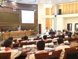 DPRD Magetan Menerima Kunjungan Siswa SMK YKP Magetan