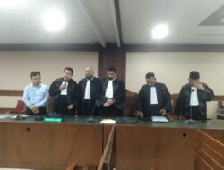 Sidang Pledoi Dugaan Tindak Pidana Korupsi, H. Ali Sopyan Menuntut Keadilan Dan Segera Dibebaskan