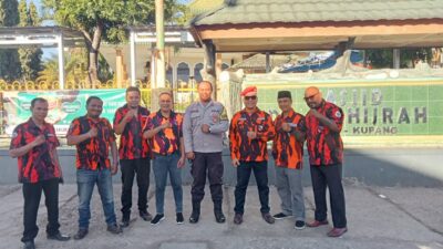 MPW PP NTT, Amankan Sholat Idul Adha di Masjid Darul Hijrah