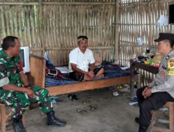 Babinsa Koramil 1626-02/Susut Komsos Di Tengah Tengah Warga Sedang Beraktifitas