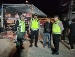 Sukseskan Acara Penutupan Tiga Festifal Ke 1, Babinsa Koramil 02/Susut Laksanakan Pengamanan Di Lokasi