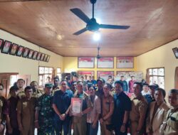 Babinsa Hadiri Pengukuhan Relawan Donor Darah Sukarela 