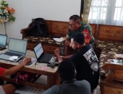 Babinsa Komsos Dengan Tokoh Pemuda Di Wilayah Binaan