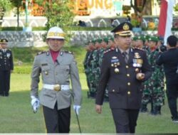 Ketua DPRD Magetan Mengikuti Upacara Hari Bhayangkara Ke 77 Di Alun-Alun Magetan