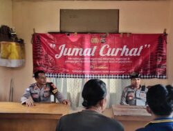 Polsek Dentim Mengeratkan Komunikasi Dan Silahturahmi Dengan Masyarakat Setempat