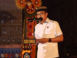 Dalam Rangka Hari Bhayangkara Ke-77 Polresta Denpasar Launching Aplikasi Polisi Jaga Banjar Presisi