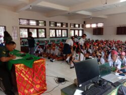 Bentuk Karakter Generasi Muda Yang Mumpuni, Babinsa Koramil 02/Susut Isi Kegiatan MPLS Di Sekolah Tingkat SMA