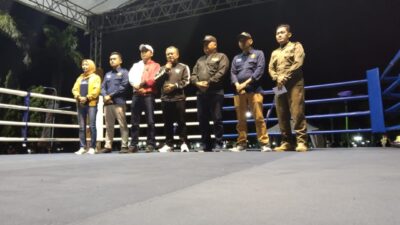 Kejuaraan Tinju Amatir Mewarnai Sosialisasi Rokok Ilegal Di Ngawi