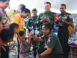 Simak Berikut Pesan KASAD TNI AD, Dalam Vicon Terkait Program Percepatan Penurunan Stunting, yang dihadiri Dandim 1604/ KPG