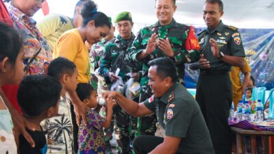 Simak Berikut Pesan KASAD TNI AD, Dalam Vicon Terkait Program Percepatan Penurunan Stunting, yang dihadiri Dandim 1604/ KPG