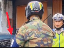 Ada Yang Pernah Lihat Pria Beratribut Polisi Militer Ini? Dia Sudah Ditangkap, Lihat!!