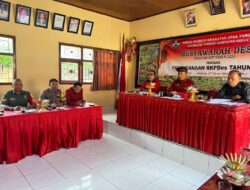 Babinsa Hadiri Rapat Musdes RKPDes Tahun 2023