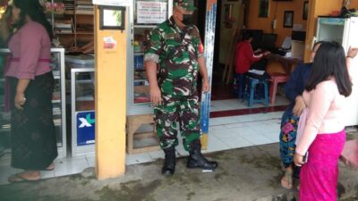 Babinsa Rutin Laksanakan Komunikasi Sosial Bersama Warga Binaannya