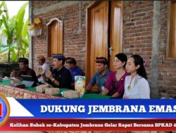 Dukung Jembrana Emas Kelihan Subak Se-Kabupaten Jembrana Gelar Rapat Bersama BPKAD Dan Disparbud
