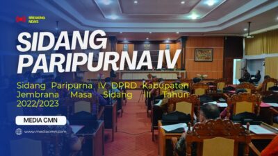 Sidang Paripurna IV, Tetapkan Raperda Pertanggungjawaban APBD TA 2022 Menjadi Perda