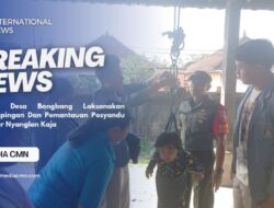 Babinsa Desa Bangbang Laksanakan Pendampingan Dan Pemantauan Posyandu Di Banjar Nyanglan Kaja