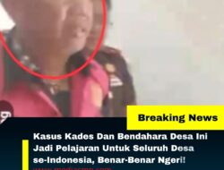 Kasus Kades Dan Bendahara Desa Ini Jadi Pelajaran Untuk Seluruh Desa se-Indonesia, Benar-Benar Ngeri!