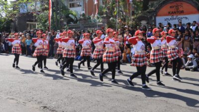 Langkah Kreatif Menuju Kemerdekaan: Lomba Gerak Jalan Kreasi untuk Memperingati RI-78 dan Meriahkan HUT Kota Negara-128