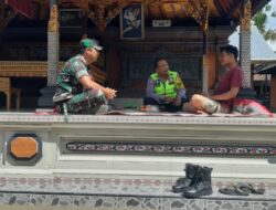 Pererat Hubungan Silahturahmi Dengan Warga Binaan, Babinsa Anjangsana Kerumah Warga Binaan