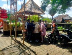 Jaga Kondusifitas Wilayah, Babinsa Atensi Obyek Wisata Jelang Hari Raya