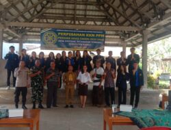 Babinsa Desa Undisan Hadiri Acara Penutupan KKN Universitas Udayana Periode XXVII 2023