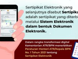 Kementerian ATR/BPN Siap Luncurkan Sertifikat Tanah Elektronik Mulai November 2023!