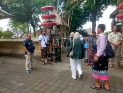 Babinsa Rutin Monitoring Obyek Desa Wisata Penglipuran Guna Menjaga Keamanan Dan Kenyamanan Para Pengunjung Wisata