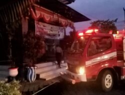 Dilalap Api, Kantor Perbekel Pohsanten Terbakar Dengan Kerugian Sekira Rp. 40.000.000,-