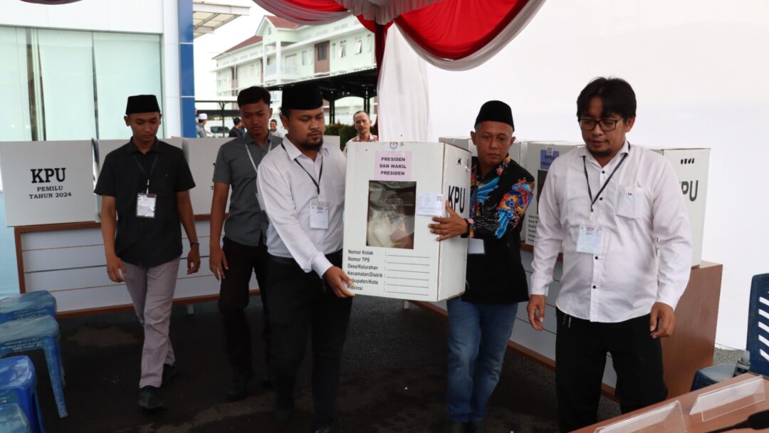 Polres Sumenep Gelar Simulasi Pengamanan di TPS Masa Pungut dan Hitung Suara