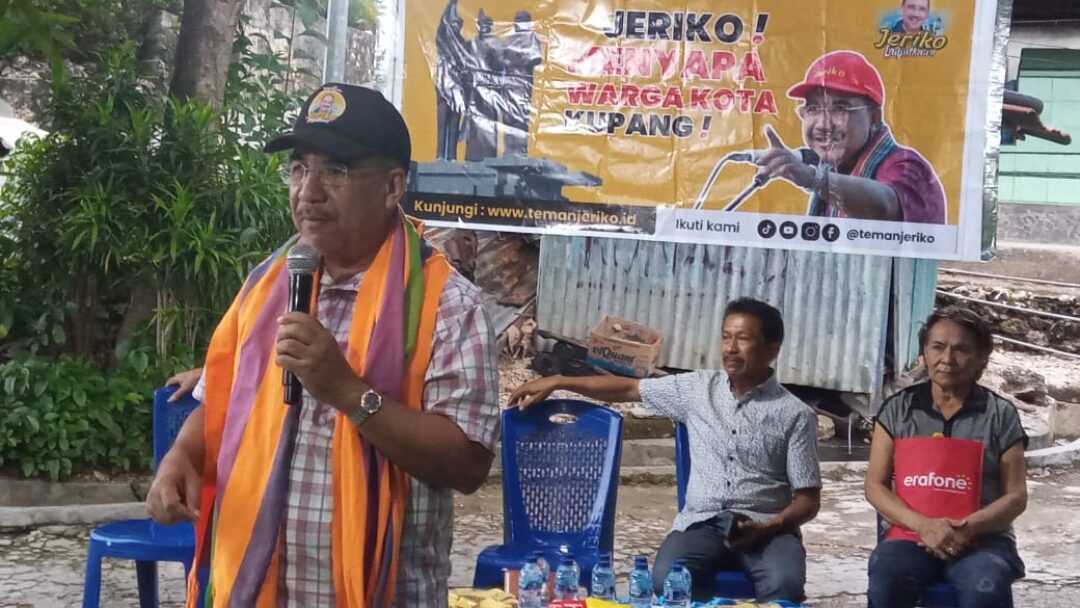 Jeriko Bertemu Masyarakat, Sampaikan Niat Tulus Untuk Bantu Masyarakat Kota Kupang