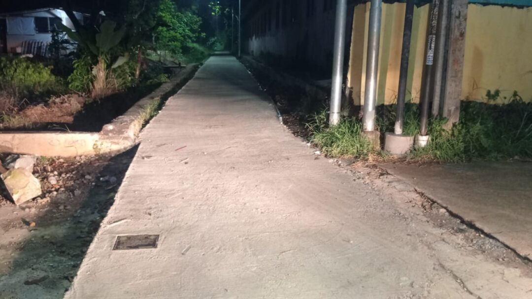 Masyarakat Bersyukur, Pemdes Cijengkol Setu Membangun Jalan Lingkungan
