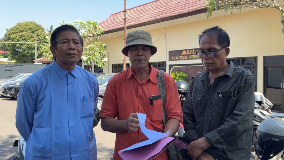 Belum Bisa Tunjukkan Izin Pemanfaatan Sempadan Sungai, Tokoh Warga Laporkan Pemilik SPBU Ke Polres Jembrana