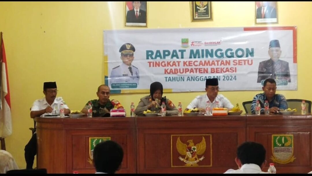 Kapolsek Setu, AKP Ani Widayati Imbau Masyarakat Menjaga Kamtibmas