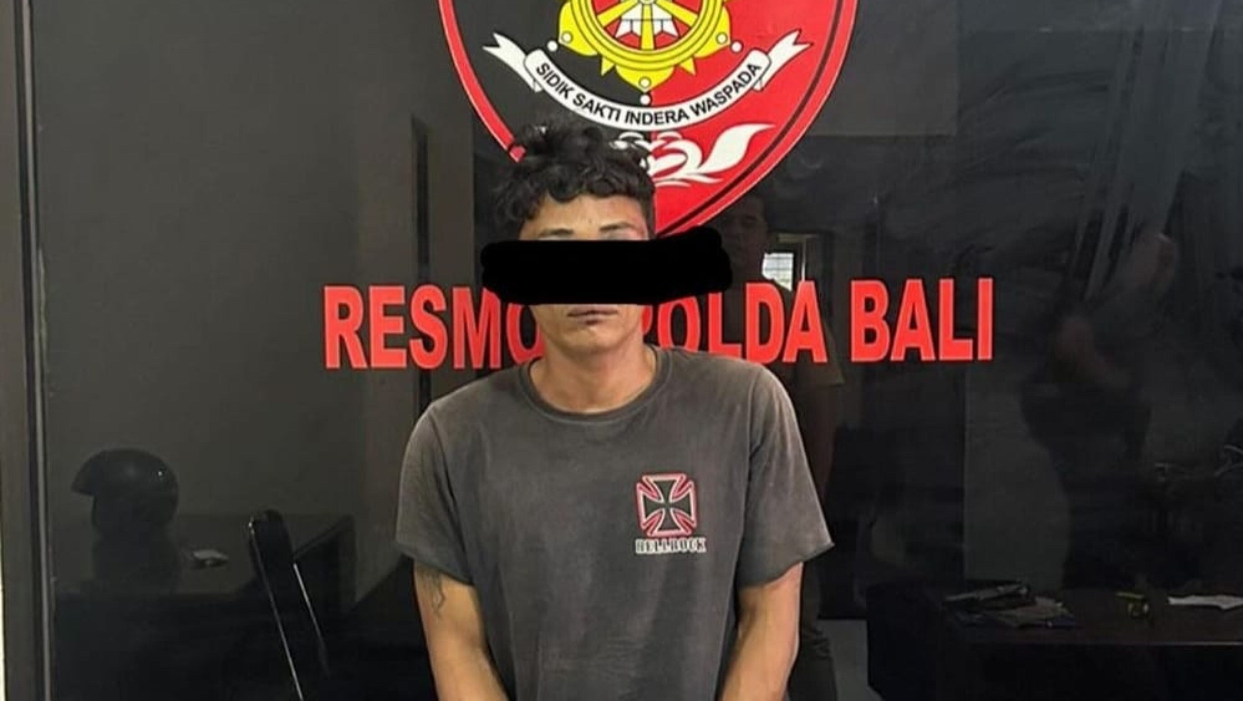 Nekat Panjat Tembok Curi HP Iphone 13, Residivis 5 Kali Dibekuk Resmob Polda Bali