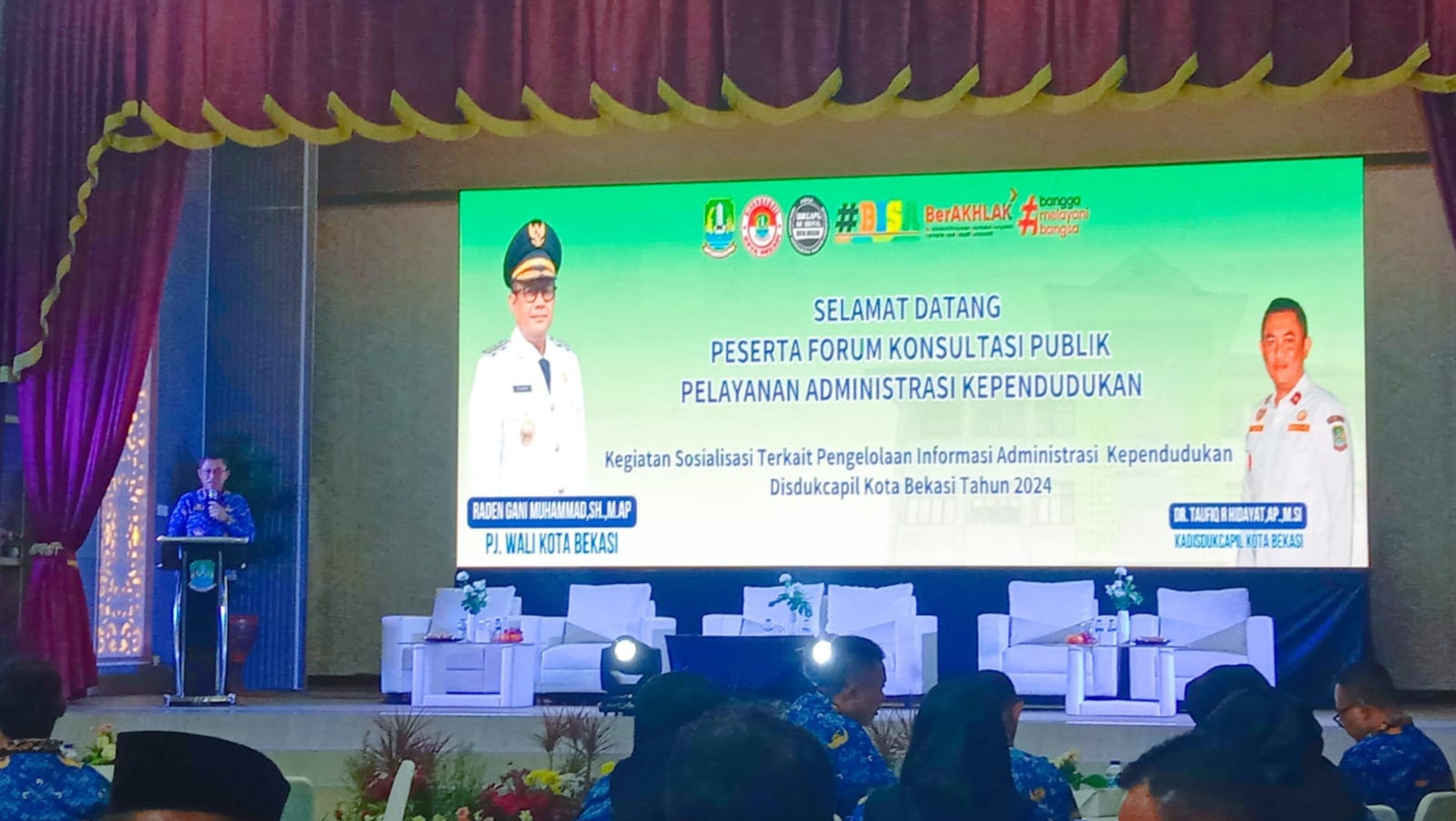 Ketua PWI Bekasi Hadiri FKP Pelayanan Administrasi Kependudukan