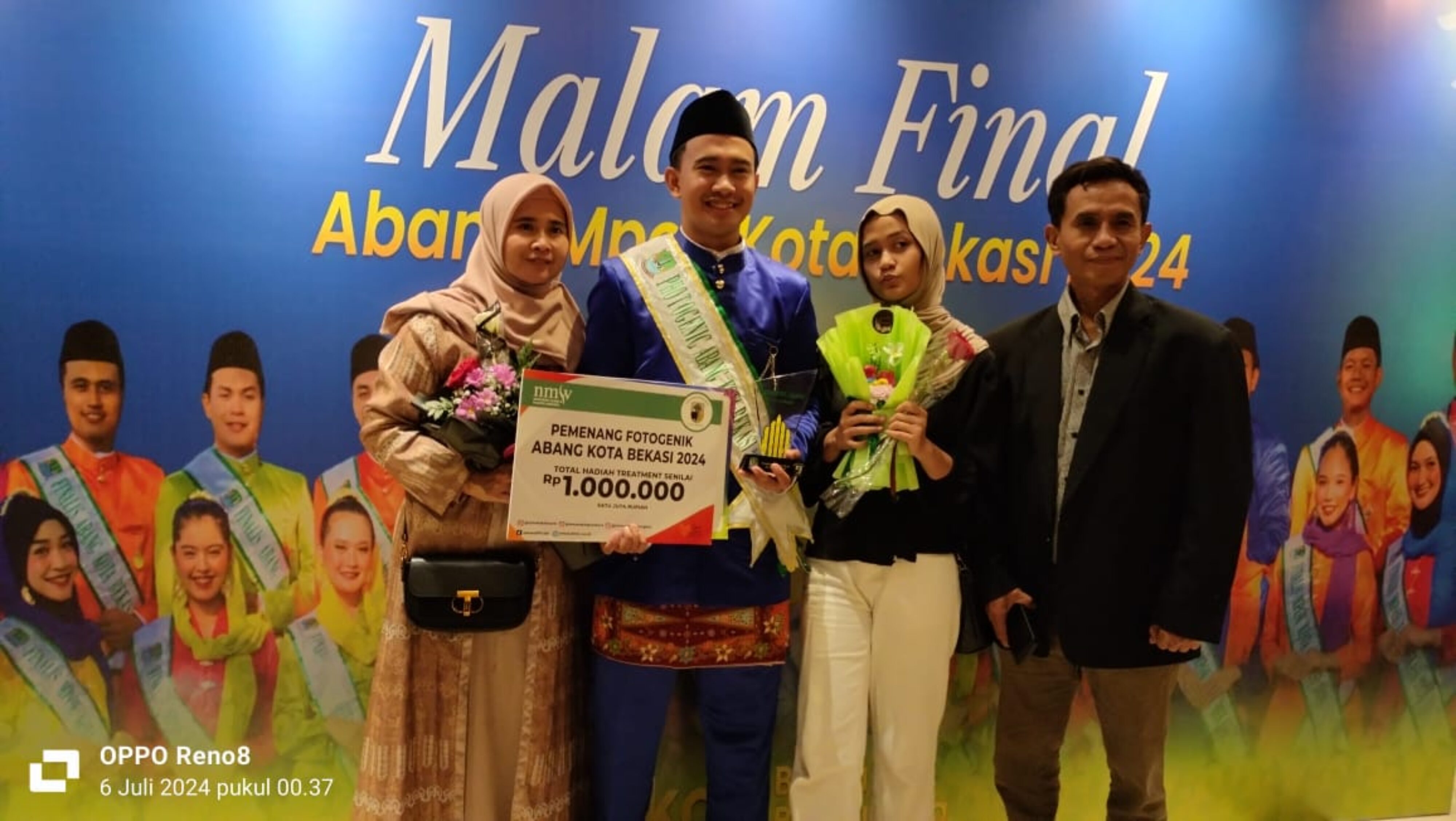 Anak Wartawan Media CMN, Muhammad Rifqi Zidane Terpilih Jadi Abang Mpo Kota Bekasi 2024 Kategori Fotogenik