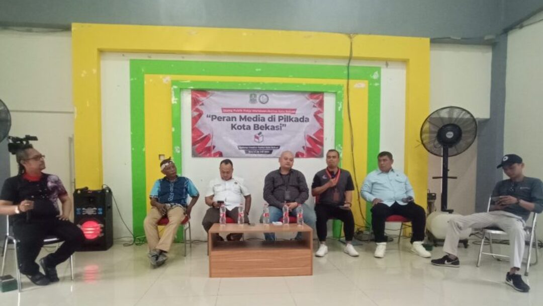 Pokja Kota Bekasi Gelar Diskusi Peran Media di Pilkada Kota Bekasi