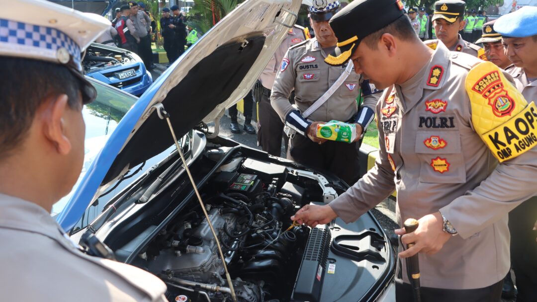 Kapolres Jembrana Tinjau Sarpras Pengamanan Untuk Sukseskan Pilkada 2024