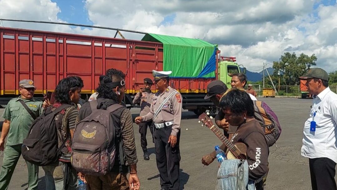 Hendak masuk Bali lima Anak muda tanpa identitas Diamankan di Gilimanuk.