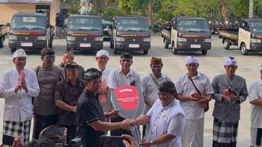 Pemkab Jembrana Luncurkan Program Mobil Pickup untuk Desa Adat dalam Rangka Mendukung Pelestarian Adat dan Budaya