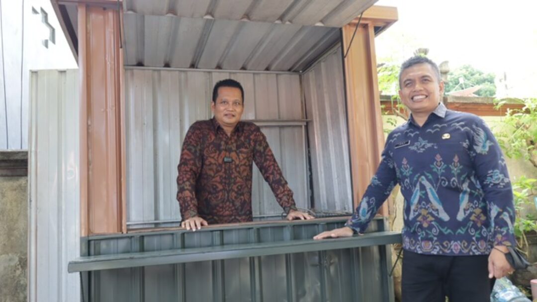 Kembang-Ipat siap Berikan Booth Kontainer kepada Pedagang Kecil Pindah Berjualan Dari Trotoar , Sebagai Bentuk Pendekatan Humanis