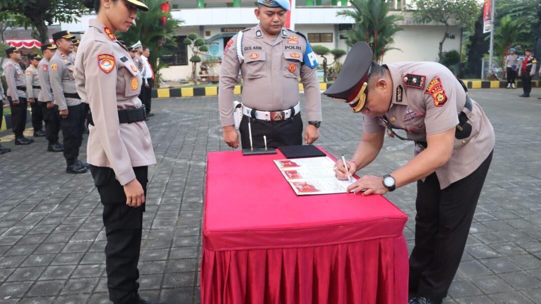 Kapolsek Gilimanuk Resmi Dijabat Kompol Arya Agung Arjana Putra,S.H, M.H.