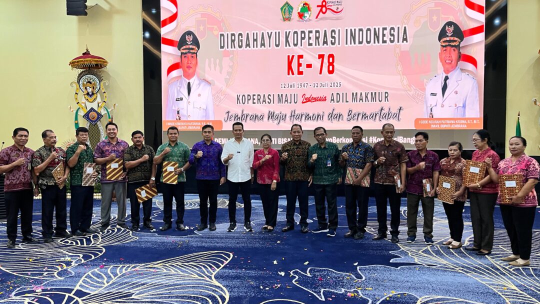 Dorong Kemandirian Ekonomi, Bupati Jembrana Pacu Penguatan Koperasi