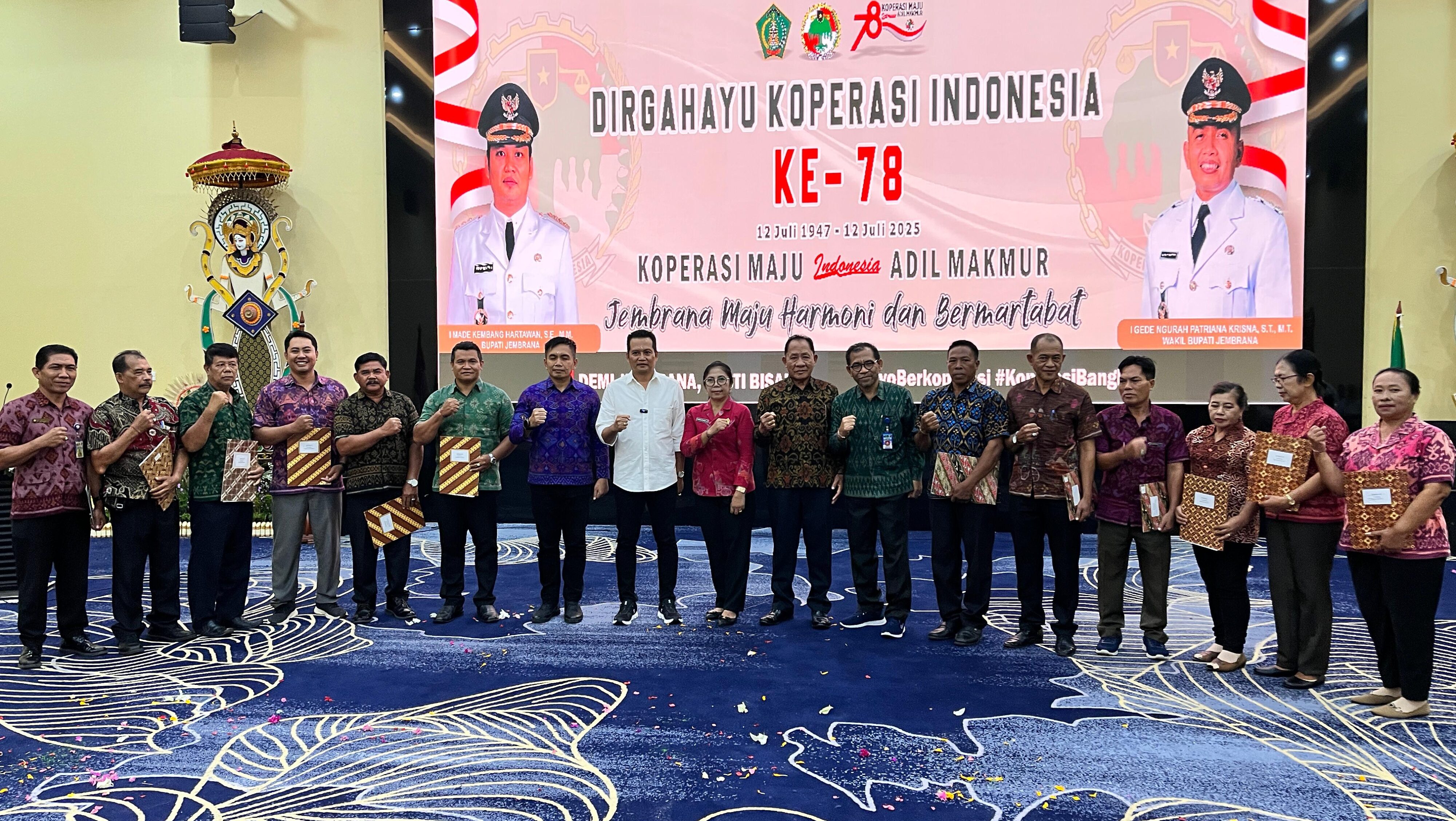 Dorong Kemandirian Ekonomi, Bupati Jembrana Pacu Penguatan Koperasi