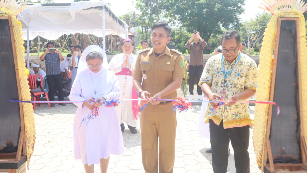 Wabup Ipat Resmikan Gedung Baru SDK Marsudirini, Perkuat Komitmen Terhadap Pendidikan Swasta